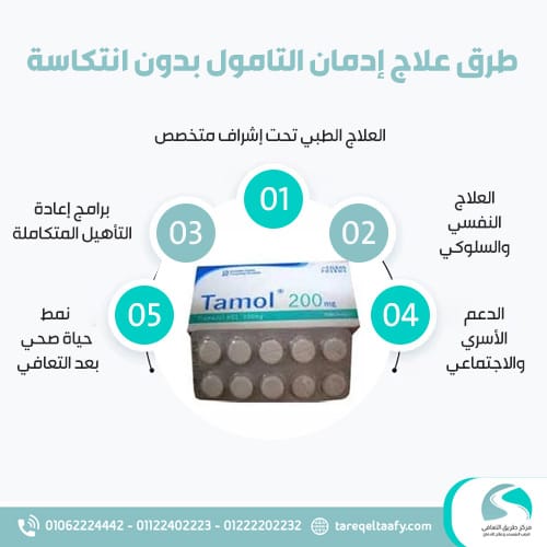 طرق علاج إدمان التامول بدون انتكاسة
