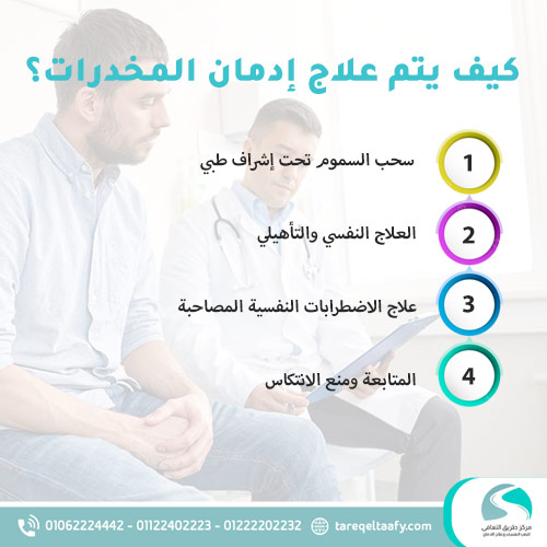 كيف يتم علاج إدمان المخدرات؟
